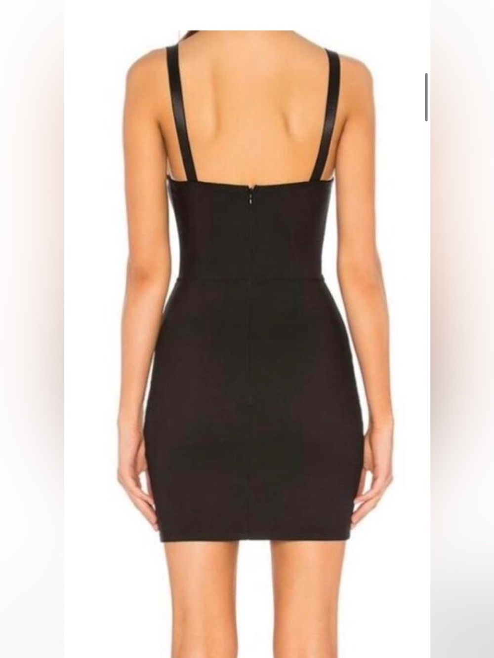 NWT Revolve Superdown Savannah Corseted Bodycon Mini Dress Black Size M - Picture 5 of 16